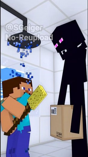 Enderman the Delivery Guy #MinecraftAnimation