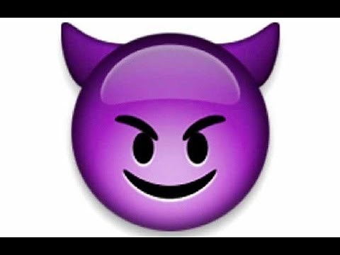 How to draw the devil emoji (with color) | torijade