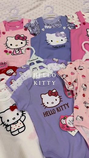 Hello Kitty Baby Clothes Haul for Girl Moms