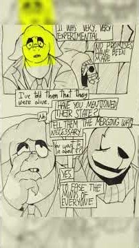 The Last Talk Between The Scientists.(Deltarune Comic Dub.) #voiceacting #deltarune