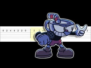 FNF! Indie Cross - Knockout (Easy Guitar Tabs Tutorial)