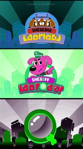Sheriff Labrador Intro Logo Effects Sponsored by Gamavision Csupo | StanEffects #shorts
