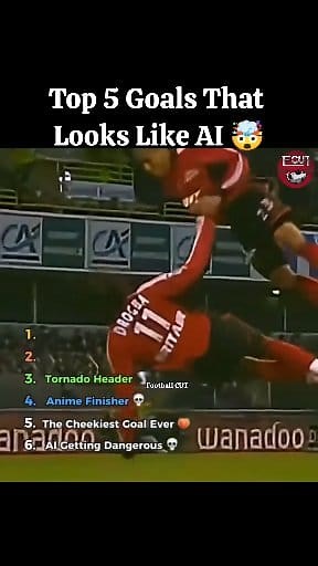 Football Goals That Looks Like AI 🤯🤯 | Football CUT