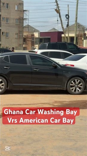 Ghana vs America Car washing bay