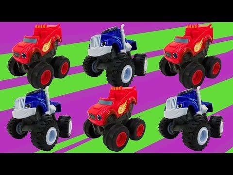 Blaze and the Monster Machines toy cars videos