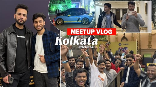 Kolkata's Biggest Gaming Event With Badge 99 & Elvish Yadav #badge99 #vlog #elvishyadav #kolkata #meetup | Badge 99