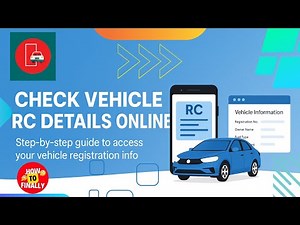 Vehicle RC Details | Vehicle RC Download | Driving License | RTO | RC Book | RC Smart Card