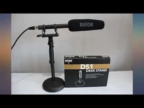 Rode DS1 Table Top Desk Stand for many Microphones review