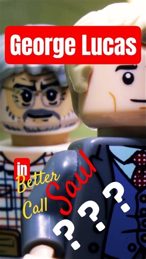 George Lucas meets Saul Goodman #lego #memes #bettercallsaul