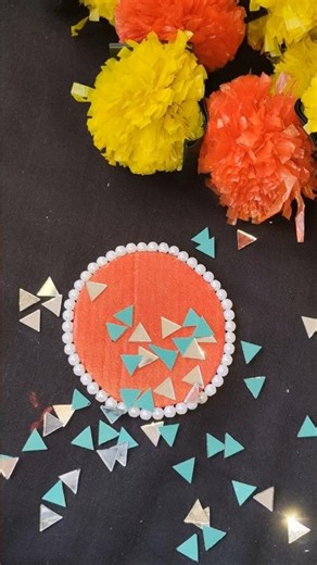 Beautiful Diya Holder For Diwali 🎇🪔#shorts #unique #festival #holder #diya #decor