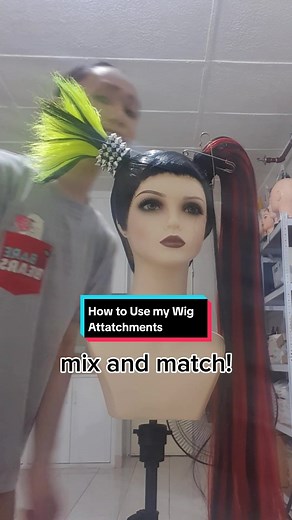 Quick Change Wig Styling Method for Drag Wigs