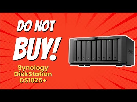 Synology 8 Bay DiskStation DS1825+ (Diskless) | 9 Reasons NOT to Buy 🚫💸