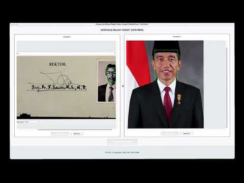 Bongkar Foto Ijazah Jokowi Pakai Python ArcFace, Hasilnya Mengejutkan! (Bukan Bayesian)