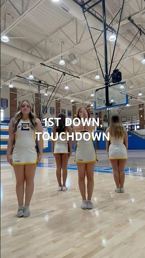 1ST DOWN, TOUCHDOWN- Cheer