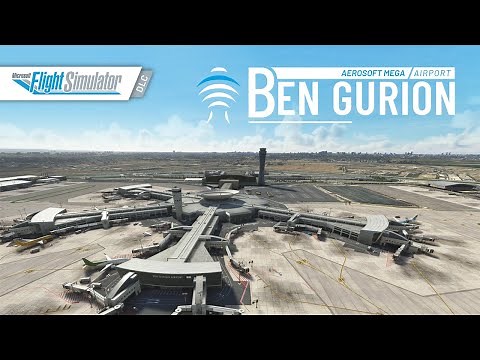 Aerosoft Mega Airport Ben Gurion | Microsoft Flight Simulator | Official Trailer | Aerosoft