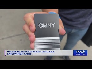 MTA debuts refillable OMNY card
