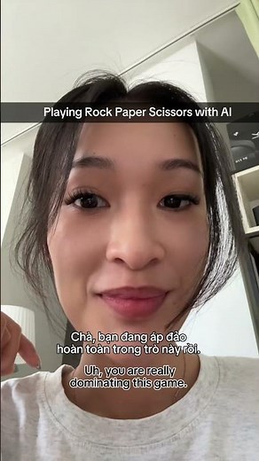 Playing Rock Paper Scissors with AI