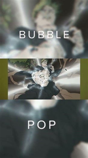 Naoya bubble pop electric *ik the text is a bit off from the sound* #jjk #edit #naoya