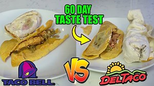4.8K views · 194 reactions | Taco Bell vs Del Taco 60 Day Old Experiment TASTE TEST (DO NOT TRY AT HOME) | Brennen Taylor | Facebook