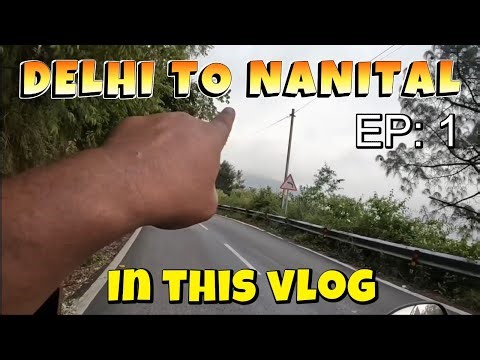DELHI to NAINITAL SOLO SCOOTY ROAD TRIP EP 1 🛵 | 300KM Challenge to the Himalayas! #delhitonainital