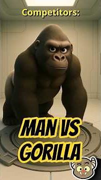 Gorilla vs Man Strength Showdown! 🧠💪 Who Comes Out On Top? 🤯🦍💪 | Marvelous Monster Minute
