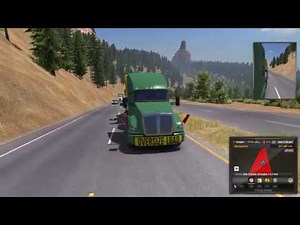 American Truck Simulator (1.6) Map MOUNTAIN ROADS PART 2 V1.0
