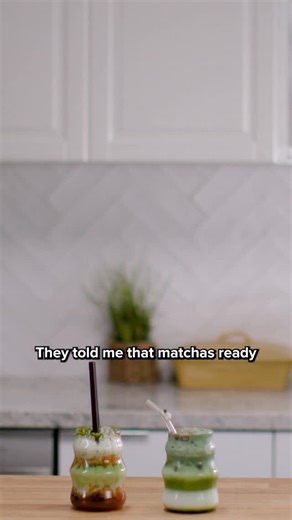 who made the better matcha? watch the full episode on A*Pop YouTube! #matcha #matchalatte #namimatcha #foodwars #foodcompetition | APOP
