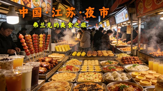 江苏夜市美食大聚集！全是老江苏的经典味道！