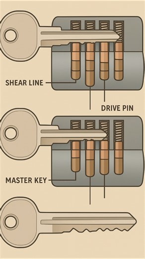HOW MASTERKEY WORKS🤔🔑#3danimation #shorts