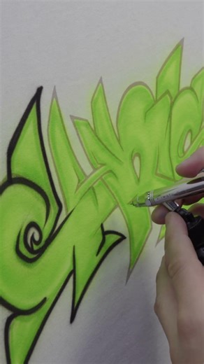 Painting Chris in graffiti #graffiti