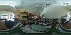 The Holiday Train Garden at the Gary J. Arthur Community Center is up and running! Built by Dennis Moore, the train garden is a staple of the center during the holiday season. Come check it out during center hours; it will be on display until January 15. | Howard County Recreation and Parks