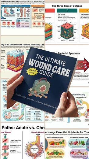 The Ultimate Wound Care Guide is now available on amazon!
