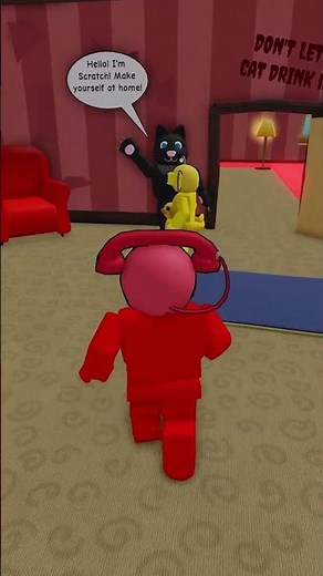 Escape SCRATCH The CAT OBBY In Roblox! #roblox
