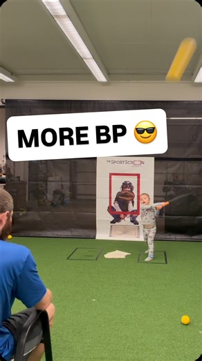 BP with the Pivot Point Trainer! 💥💥 Way loves the challenge of a skinny-barreled bat! He also loves running the bases… as you can tell 😂🏃🏃 #Baseball #practice #coach #baseballlife | Justin Fletcher