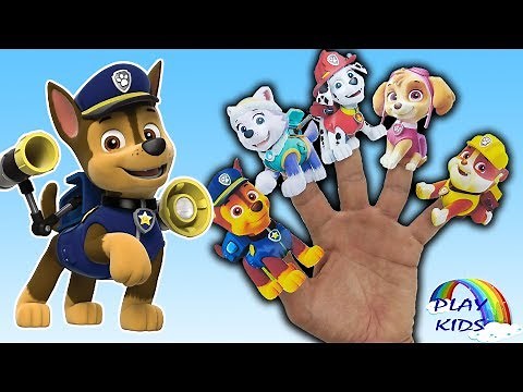 Paw Patrol | Finger Family SONG REMIX Nursery Rhymes Singing a Family of Fingers song