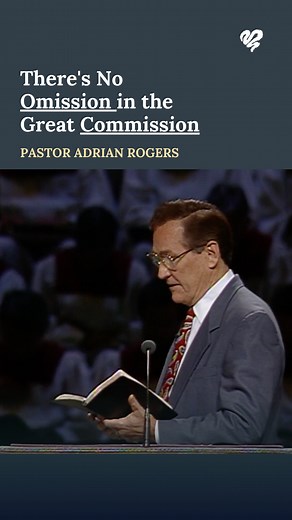 Jesus said, “Go therefore and make disciples of all the nations, baptizing them in the name of the Father and of the Son and of the Holy Spirit…” (Matthew 28:19). Comment "1843" to watch "There's No Omission in the Great Commission" ⬇️ | Love Worth Finding Ministries