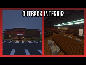 How To Make Outback Steakhouse Interior! (Refresh Series Minecraft Tutorial)