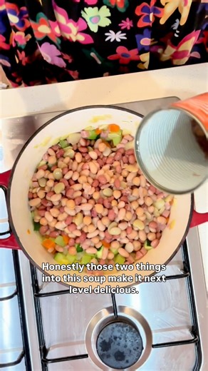 Vegetable Loaded Bacon and Bean Soup 🍲 The recipe is in the comments. ⬇️ Hey veggie lovers! 🌿 Day 2 of Eat More Vegetables Week and we’re making magic in a pot with this Vegetable Loaded Bacon and Bean Soup! 🥓🫘 It’s cozy, hearty, and LOADED with flavor-packed veggies. Whether you're on a meal prep mission or just need a quick comfort dinner, this soup’s got your back. The bacon adds a smoky touch, and the lemon basil finish brings the zing! 🍋🌿 It’s fast, easy, and seriously good. Who says 