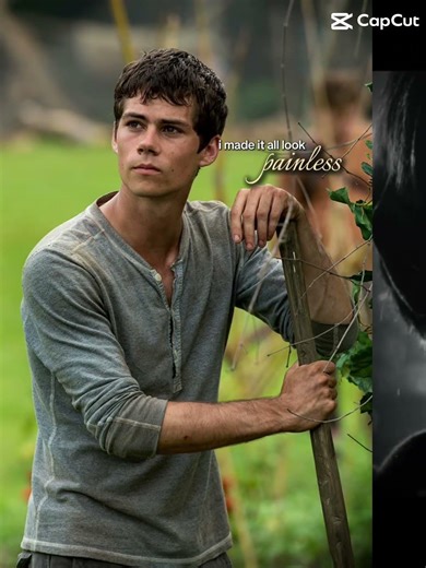Thomas in maze runner.