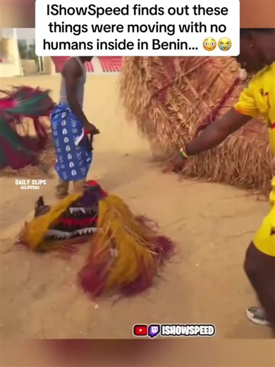 Ishowspeed meets voodoo priest#fyp #ishowspeed #ishowspeedclipz | Ishowspeed