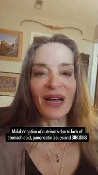 Malabsorption may be due to an enzyme or stomach acid deficiency or SIBO