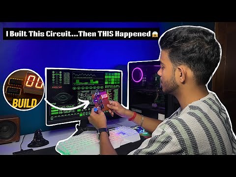 "00–99 Counter using 7490 & 7447 IC with Dual 7-Segment Display 🔥 | DIY Electronics"