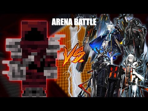 Hadean Enforcer Vs. Arknights Team | 1.20.1 Minecraft Mob Battle