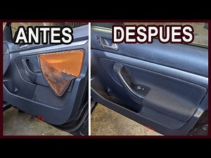 Upholstery for Beginners - How to Repair a Car Panel