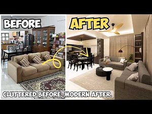 Surprising Before & After: From Bulky Room to Architect-Level Design