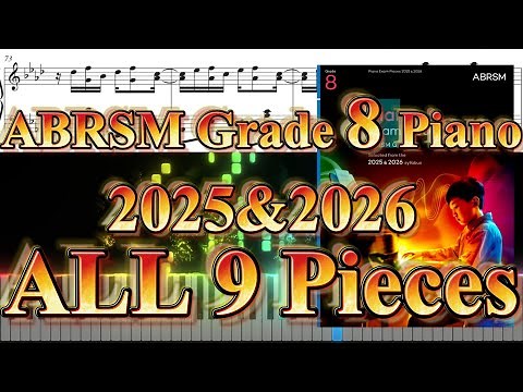 ABRSM Piano Grade 8 2025-2026 (Complete)