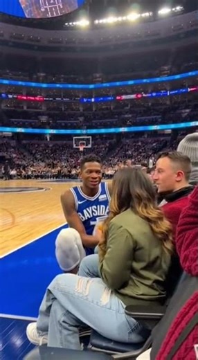 He Stopped the Game to Propose 💍 | Basketball Court Proposal Brings Arena to Tears! #NBA #Shorts