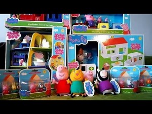 Peppa Pig A LOT OF TOYS - GIANT toy Shopping Haul - Peppa Pig, Mama pig, daddy pig, Grandpa pig