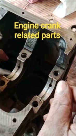 engine crank parts fitting demo | full crankshaft assembly guide | mechanic skills hub.