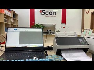 #iScan - Xuất file PDF có thể tìm kiếm, xuất file Word, Excel với máy scan Fujitsu
